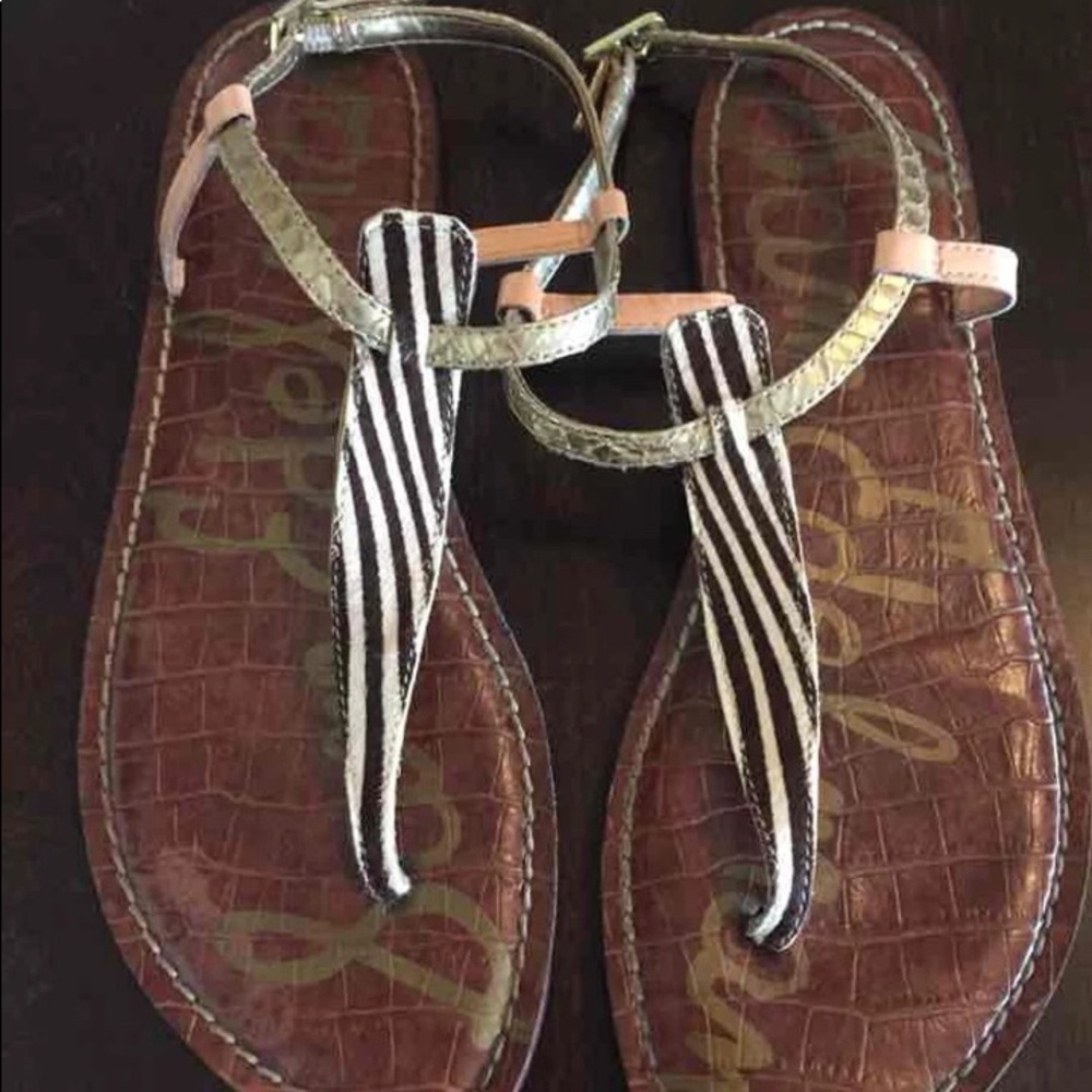 Sam Edelman sandals animal print size 7.5